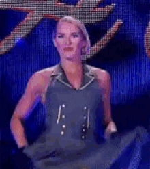 Lacey Evans Spins GIF - Lacey Evans Spins Entrance GIFs