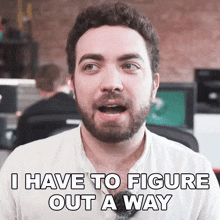 I Have To Figure Out A Way Matt Cairns GIF - I Have To Figure Out A Way Matt Cairns Corridor Crew GIFs