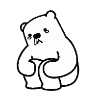 Bear Sad Sticker