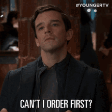 Cant I Order First Redmond GIF - Cant I Order First Redmond Younger GIFs