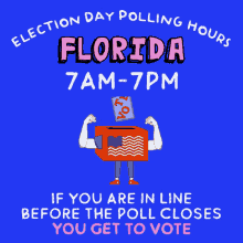 Florida Fl GIF - Florida Fl Election Day Polling Hours GIFs