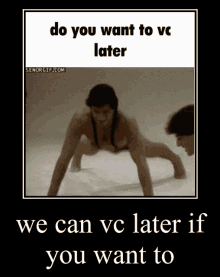 Do You Want To Vc Later We Can Vc Later If You Want To GIF - Do You Want To Vc Later We Can Vc Later If You Want To Vc GIFs