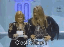 Cest Celine Excited GIF - Cest Celine Excited Clap GIFs
