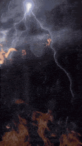 a drawing of a person with a lightning bolt coming out of their head