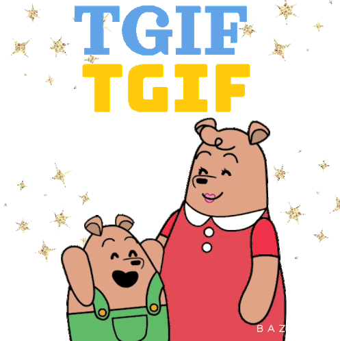 Tgif Happy Sticker - Tgif Happy Friday Stickers