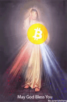 Bitcoin Jesus GIF - Bitcoin Jesus Light GIFs