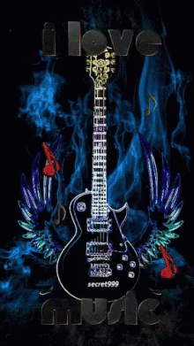 Guitars I Love Music GIF - Guitars I Love Music Art GIFs
