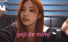 Yeji Mimi GIF - Yeji Mimi Itzy GIFs