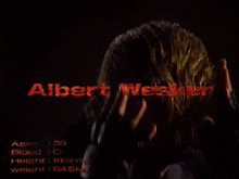 Biohazard Resident Evil GIF - Biohazard Resident Evil Albert Wesker GIFs