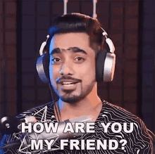How Are You My Friend Unmesh Dinda GIF - How Are You My Friend Unmesh Dinda Piximperefct GIFs