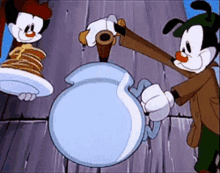 Animaniacs Maple Syrup GIF - Animaniacs Maple Syrup Syrup GIFs