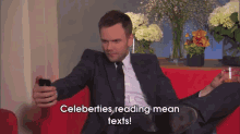 Celeberties Reading Their Tweets! GIF - Mean Texts Mean Tweets GIFs