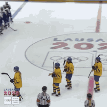 handshake team sweden team slovakia youth olympic games respect