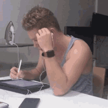Studying Concentrating GIF - Studying Concentrating Exam GIFs