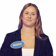 smiling maddie family feud canada happy beaming