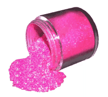 pink glitter sparkle palettes maquillage