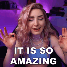 It Is So Amazing Sophie Burrell GIF - It Is So Amazing Sophie Burrell Its Incredible GIFs