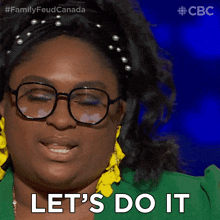 Let'S Do It Tasha GIF - Let'S Do It Tasha Family Feud Canada GIFs