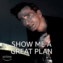 Show Me A Great Plan Crowley GIF - Show Me A Great Plan Crowley David Tennant GIFs