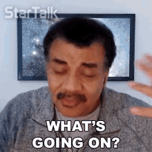 Whats Going On Neil Degrasse Tyson GIF