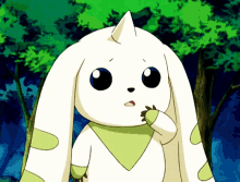 terriermon digimon cute anime lopmon