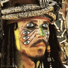 johnny depp captain jack sparrow pirates of the caribbean dead mans chest movie