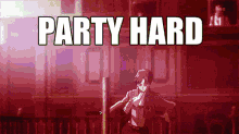 Levi Attackontitan Party GIF - Levi Attackontitan Party Partyhard GIFs