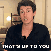 Thats Up To You Maclen Stanley GIF - Thats Up To You Maclen Stanley The Law Says What GIFs