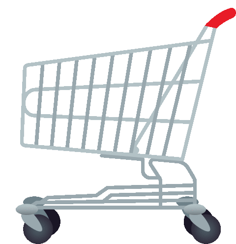Shopping Cart Objects Sticker - Shopping Cart Objects Joypixels Stickers