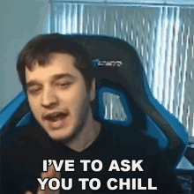 Ive To Ask You To Chill Marss GIF - Ive To Ask You To Chill Marss Panda Global GIFs