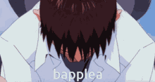 Bapplea Evangelion GIF - Bapplea Evangelion Shinji Ikari GIFs