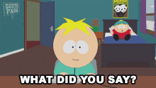 What Did You Say Eric Cartman GIF