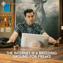 The Internet Is A Breeding Ground For Freaks David Rose GIF - The Internet Is A Breeding Ground For Freaks David Rose Dan Levy GIFs