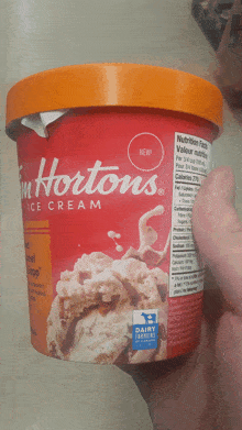 Tim Hortons Salted Caramel Iced Capp Ice Cream GIF - Tim Hortons Salted Caramel Iced Capp Ice Cream Ice Cream GIFs
