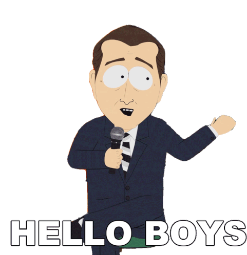 Hello Boys South Park Sticker - Hello Boys South Park S13e1 Stickers