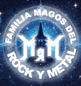the logo for familia magos rock and metal