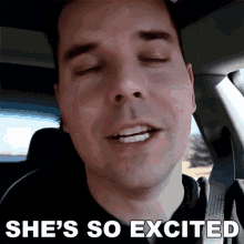 Shes So Excited Dave Crosby GIF - Shes So Excited Dave Crosby Claire And The Crosbys GIFs