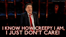 Dont Care I Know GIF - Dont Care I Know Creepy GIFs