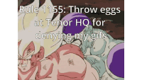 rule 1155 throw eggs at tenerhq for denying my gifs take a shit get out of bed