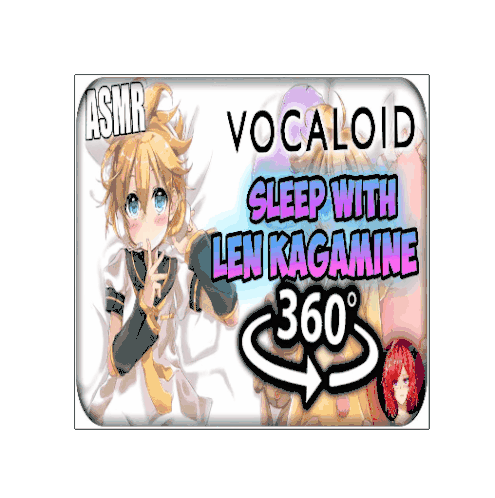 Kagamine Len Vocaloid Sticker - Kagamine Len Vocaloid Cube Stickers