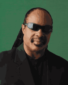 Deal With It Stevie Wonder GIF - Deal With It Stevie Wonder Thug Life GIFs