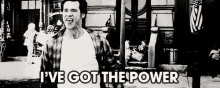 Boom! GIF - Ive Got The Power Jim Carrey Bruce All Might GIFs