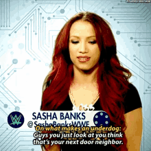 Sasha Banks Underdog GIF - Sasha Banks Underdog Next Door Neighbor GIFs