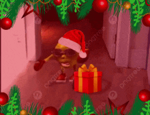 Here Comes Pacman Jolly GIF - Here Comes Pacman Jolly Christmas Pacman GIFs