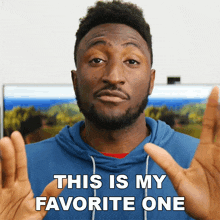 This Is Favorite One Marques Brownlee GIF - This Is Favorite One Marques Brownlee This Is The One Liked The Most GIFs