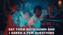 Sat Them Both Down And I Asked A Few Questions Jack Harlow GIF - Sat Them Both Down And I Asked A Few Questions Jack Harlow Chris Brown GIFs