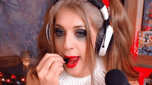 Tinktv Lipstick GIF - Tinktv Lipstick Harley Quinn GIFs