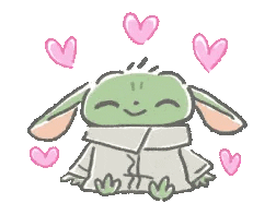 Baby Yoda So Cute Sticker - Baby Yoda So Cute The Mandalorian Stickers