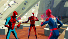 spiderverse pointing across the spiderverse pointing meme spidermen