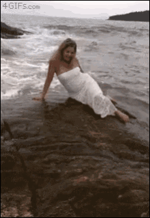 Photoshoot By The Sea GIF